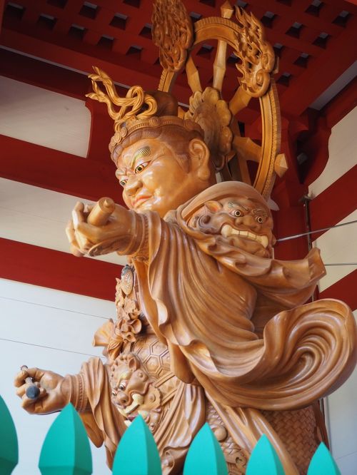 高野山 奥の院 護摩の灰で造られた 弘法大師 空海 骨董 仏像