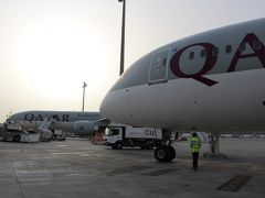 カタール航空　ビジネスクラス搭乗記　羽田～ドーハ～カイロ　Qatar Airways QR　（2015/GW ウィーン・ブダペスト・サントリーニ①）