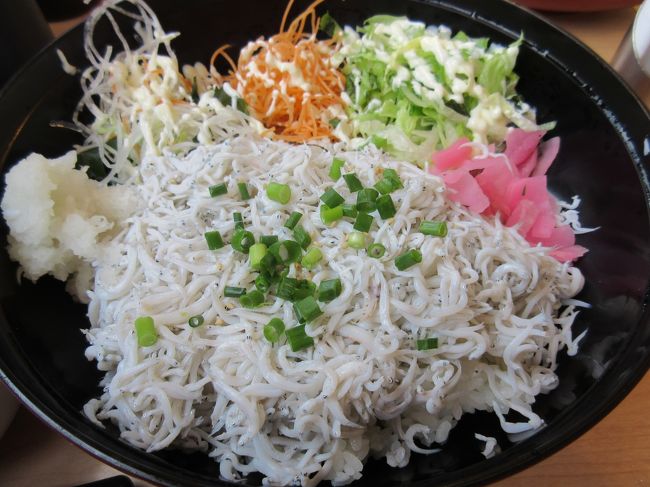 鎌倉に住むいとこの所に遊びに行くのも定番になった気がします。<br />暖かくなったら江の島ね、と約束していたのに気付いたら5月になっていました。もう暑くなっちゃうじゃん!暑くなったら活動が鈍くなってしまう そんないとこなので(笑)慌てて計画立てて行ってきました。<br />平日の江の島は空いてて最高!<br /><br />未だに話題の行列のお店にもスイスイ入れちゃいました。<br /><br /><br />