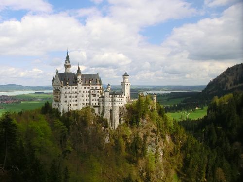 新緑のドイツ旅行＜5＞ ルートヴィヒ2世の壮麗な夢、美しい