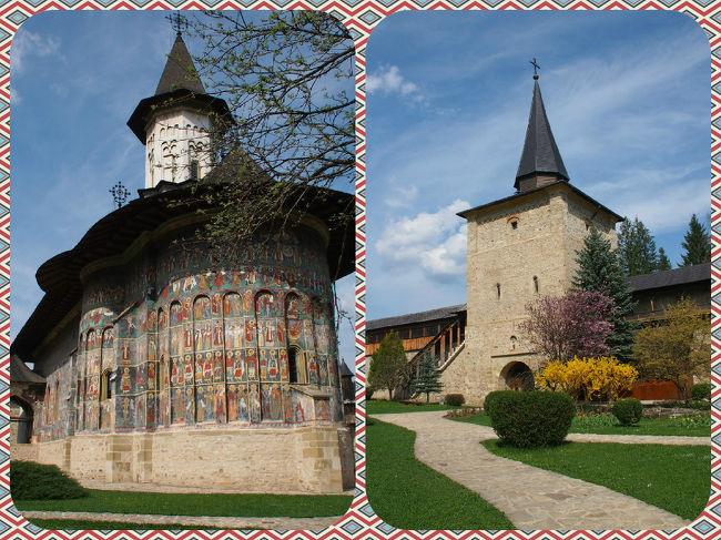 ブコヴィナ地方＋マラムレシュ地方の３泊４日ツアー２日目。<br /><br />昨日、五つの修道院のうち、ヴォロネツ修道院とフモル修道院を訪れた。<br /><br />そして今日、スチェヴィツァManastirea SucevitaとモルドヴィツァManastirea Moldovitaを訪れる。<br /><br />まずはスチェヴィツァ修道院から・・・。