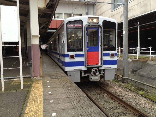 主に普通列車を乗る旅です。越後湯沢まで新幹線を利用しています。<br />途中、美佐島駅に下車しました。