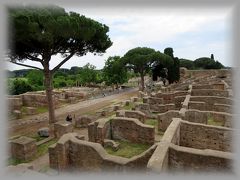 イタリア南部から中部へ　気まま旅2015【11】　オスティア･アンティーカ～古代ローマの海港都市遺跡～