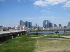 十三大橋～舞洲緑地～城北菖蒲園をチャリで走る