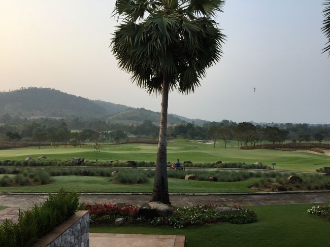 タイ滞在3日目は、Siam Country Club Plantationでのゴルフです。