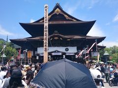 お犬様と一緒に善光寺御開帳に滑り込みセーフ。長野戸隠小布施ドライブその2