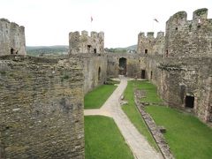 イギリスの旅（４）・・ウェールズのディー川に架かるポントカサルテ水道橋と中世の古城コンウィ城を訪ねて