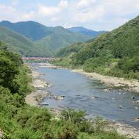 母と同行二人‥平成二十七年度.四国遍路の旅・その六.四万十の風景に癒されて‥松場川温泉　