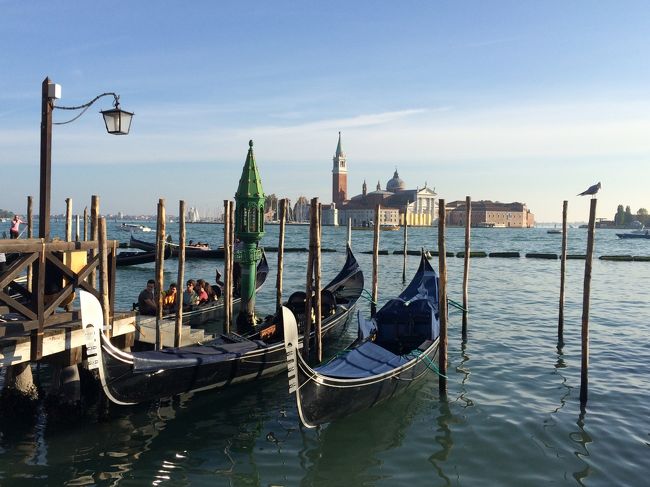 前回のイタリア旅行から2週間でまたまたイタリアに行ってきました。<br />今回は、母と一緒にツアーに参加しました。<br />時間にきっちりしている母、適当な私のイタリア。<br /><br />添乗員さんに連れられて行く旅行は、学生時代のゼミ旅行以来かしら。<br /><br />楽っちゃあ、楽、でもおもしろみにかける。<br />せっかくのイタリア、食べるものまで決められているのは残念でした。<br /><br />でも、時間の無駄なくポイントを見てまわるのにはいいかも。<br /><br />【2014年10月30日〜2014年11月6日】<br /><br />10月30日：アリタリア航空で関空から出発、ミラノ着は２２時半（前回と同じ）<br /><br />10月31日：ミラノ・ヴェローナ<br /><br />11月1日：ヴェネツィア　♪<br /><br />11月2日：フィレンツェ・ピサ<br /><br />11月3日：バチカン・ローマ<br /><br />11月4日：ナポリ・ポンペイ遺跡<br /><br />11月5日：帰国日<br /><br />11月6日：日本着<br />