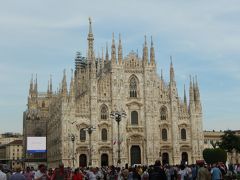 イタリア　「行った所・見た所」　ミラノ・中央駅附近とドゥオーモ附近を散策