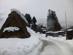 雪の五箇山へ