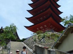 家族旅行　山口＆広島　（大好物もみじ饅頭食べに宮島へ）