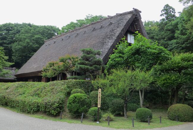 2015梅雨、東山動植物園(7/10)：植物園：移築された合掌造りの家