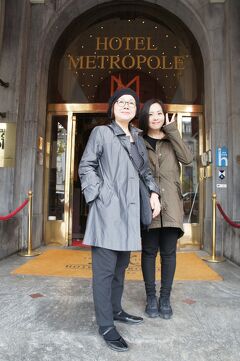 晩春のベルギー旅行（10）ブリュッセルの休日を楽しみにパリに住んでいる姪がやってきて、久しぶりの再会に話も弾み、美味しい食事を楽しむ。