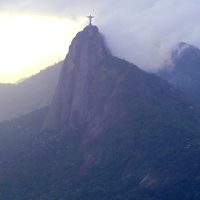 リオデジャネイロの象徴：コルコバードの丘のキリスト像（リオデジャネイロ／ブラジル）