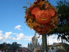 《ハロウィンシーズンのＷＤＷ　３日目　》マジックキングダムでのハロウィンパーティ