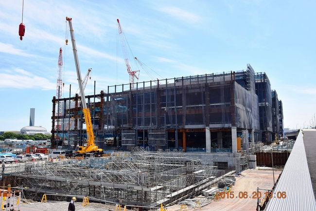 【東京散策31】都会の秘境駅 市場前駅と建設中の豊洲新市場周辺散策