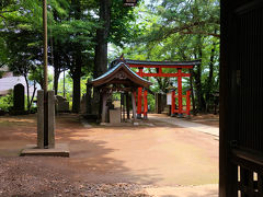 旧大谷場村　村社　氷川神社と小さな あじさい園