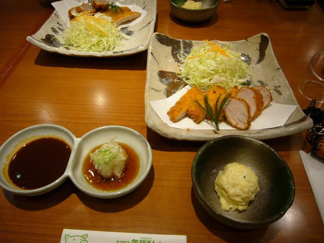 プロ野球オリックス・バファローズのファンで集まって矢場とんの味噌かつを食べようという集まり。<br /><br />以前（http://4travel.jp/travelogue/10893522 ）うっかり持って帰った応援バット返してきました。<br /><br />■移動記録<br /><br />・6/7<br /><br /> - (中国道) - 吹田JCT - (名神高速道) - 草津JCT - (新名神高速道) - 亀山JCT - (東名阪道) - 四日市JCT - (名古屋高速5号万場線) - 明道町出口 - 国道22号線<br /><br />・名古屋城<br /><br />出来町通 - 大津通<br /><br />・栄で駐輪<br />・矢場とん栄セントライズ店で昼食<br /><br />矢場町駅 14:35 →名古屋市営地下鉄・名城線→  14:51名古屋港<br /><br />・名古屋港水族館<br /><br />名古屋港駅 17:27 →地下鉄名港線・大曽根行→ 17:43 矢場町駅<br /><br />・ホテルにチェックイン<br />・栄で夕食<br /><br />栄駅 20:26 →地下鉄東山線・高畑行→ 20:31 名古屋駅<br /><br />・ナゴヤギルド<br /><br />名古屋駅 22:44 →地下鉄東山線・藤が丘行→ 22:47 伏見駅 22:53 →地下鉄鶴舞線・赤池行→ 22:57 上前津駅<br /><br />・所用<br /><br />上前津駅 0:20 →地下鉄鶴舞線・浄心行→ 0:26 丸ノ内駅<br /><br />・ホテルで一泊<br /><br /><br /><br />■6/8<br /><br />国道19号線 - 国道1号線<br /><br />・おかげ庵でブランチ<br /><br />大津通 - 東海道 - 国道154号線<br /><br />・リニア鉄道館<br /><br />名港中央IC - (伊勢湾岸道) - 飛島IC<br /><br />・三井石油中部資材西部SSで給油<br /><br />飛島IC - (伊勢湾岸道) - 四日市JCT - (東名阪道) - 亀山JCT - (新名神高速) - 草津JCT - (名神高速) - 瀬田東JCT - (京滋バイパス) - 久後山JCT - (第二京阪道路) - 門真JCT - (近畿道) - 吹田JCT - (中国道) -<br /><br />帰路へ<br />