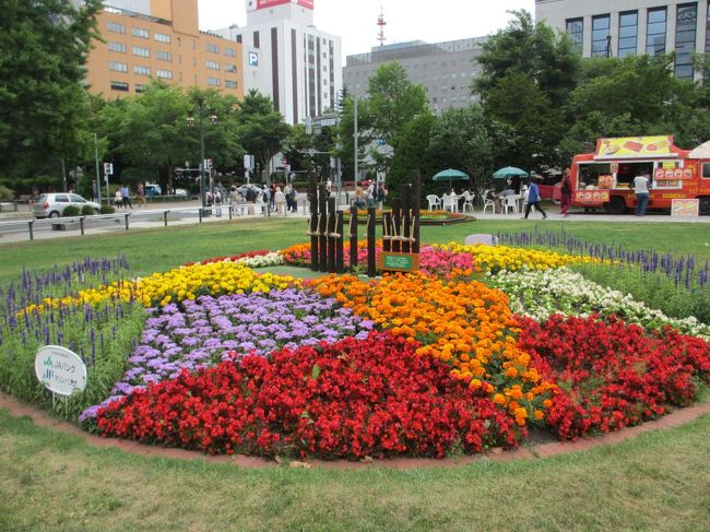 26日から大通り公園で<br />今回で２３回目になる<br />「花フェスタ2015 札幌」が<br />開催されています