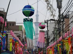 下町七夕まつり、かっぱ橋道具街、そして浅草の老舗