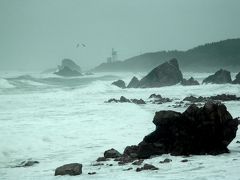 下北半島北部　狂瀾怒濤の温泉と海鮮の旅