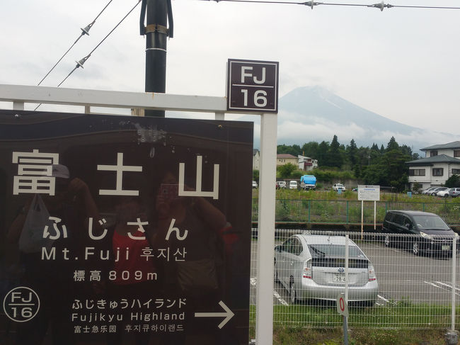 富士山の山梨側が山開きした、最初の週末の土曜日に、一合目から五合目の緑ある登山をしてきました！<br /><br />山登り自体が初なので、本当に体力が持つか？若干心配でしたが、無事に帰還♪<br /><br />楽しかったぁ♪