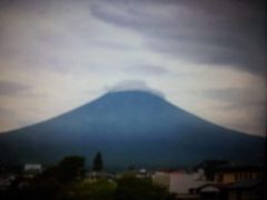 雨の富士登山