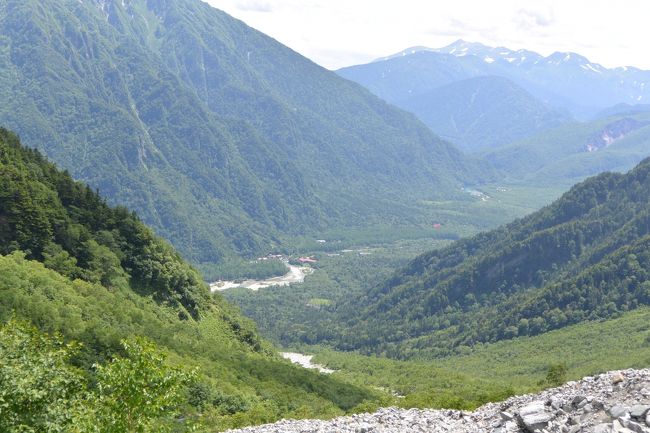 ２０１５年７月　晴天に恵まれた上高地で歩きまくりで山ガールデビュー！？　Ｖｏｌ．５～河童橋～岳沢へ♪