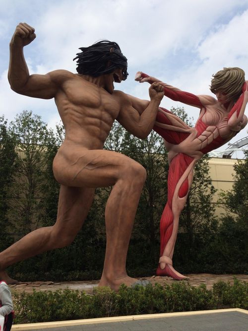 2015年4月 家族旅行 大阪旅行 進撃の巨人を見にUSJへ（ネタバレ注意