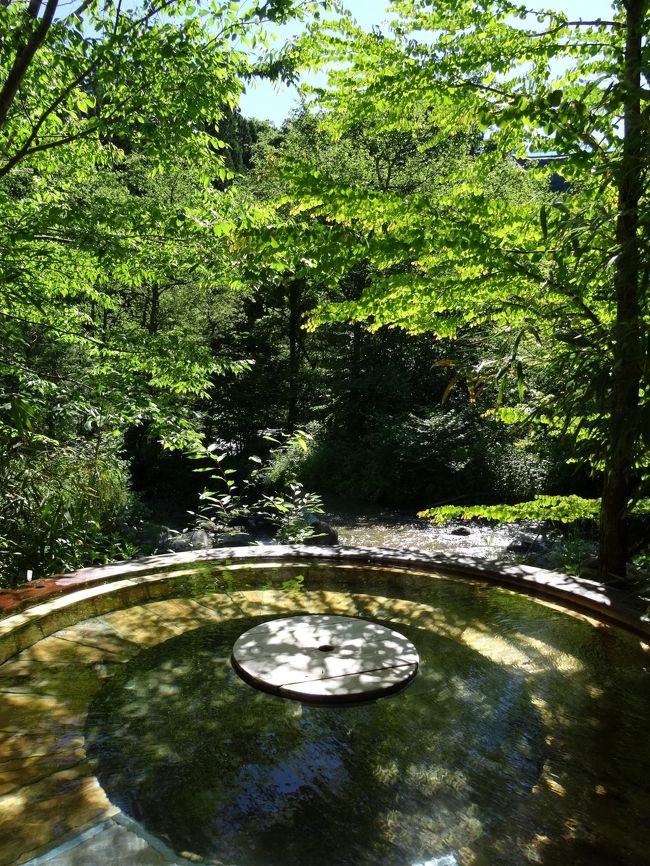 ２泊目の宿は奥飛騨温泉郷　福地温泉の山里のいおり草円<br /><br />福地温泉は湯めぐり＆宿めぐりを始めた頃とても惹かれていたものの泊まってみたいお宿は奥飛騨の宿の中では　どこもお値段高めで中々ポチッと出来ず…<br />そのうち古民家の宿にはそれほど惹かれなくなり宿泊候補からも外れてしまっていました<br /><br />そして福地温泉なら秘湯スタンプを貰える長座かかつらぎ木の郷に泊まった方がいいし〜なんて考えも頭をよぎっていて…けれど予約サイトでのふるさと割りクーポン発行となり、スタンプより２万円引きに惹かれ予約しました(笑)<br /><br />運悪く膝痛発症中の滞在となったためバリアフリー化されていない古民家の宿は正直辛かったけれど温泉はとても良かったです