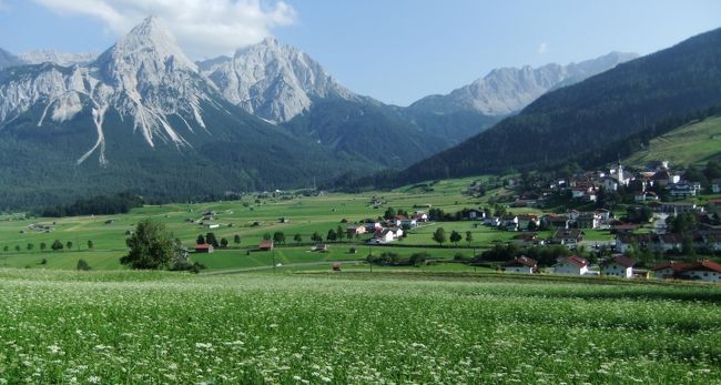 昨年初めて訪れたスイスで、すっかりフラワーハイキングに開眼した私。<br />次はどこに行こうかなー　ドロミテ？チロル？とリサーチしていて、コットングラスさんの旅行記を拝見し、Tiroler Zugspitz Arenaを知りました。<br /><br />Tiroler Zugspitz Arenaは、オーストリアの西部に位置し、Zugspitzeの麓のアルペンリゾートです。EhrwaldやLermoos等の小さな村々が点在しています。<br />雄大な山々の風景が楽しめて、一箇所に滞在して周辺のハイキングができるという点が私の好みにぴったりでした。<br />　オフィシャルサイト<br />　http://www.zugspitzarena.com/en<br /><br />実際行ってみると、ハイキングやマウンテンバイクを楽しむツーリストが沢山いて、バスを使っての移動もしやすく、表記がドイツ語のみという点が少しネックではありましたが、旅行しやすいエリアでした。<br />もちろん雄大な山々の景色も毎日眺められ、とても満足しました。<br /><br />コットングラスさんに感謝致します！<br />