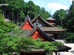 梅雨の晴れ間に琵琶湖へ～門前町坂本散策～雄琴温泉～近江八幡　長命寺　後半