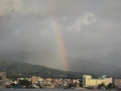 台風と梅雨明けの須崎