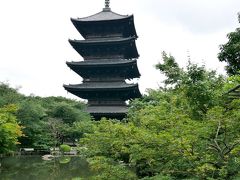 2015.7京都出張旅行3-四条河原町酉文で昼食，東寺（教王護国寺），伊丹空港より帰京