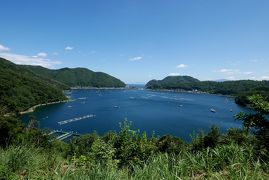 2015.7京都・名古屋・小浜出張旅行6-三方五湖レインボーライン，山頂公園（梅丈岳）をドライブ