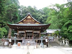 近江八幡市の日牟礼八幡宮へ。市内観光の後に太郎坊宮から観音正寺へ。