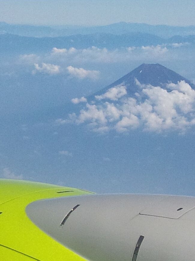 この夏のおそらく一番の旅でしょう。以前ためていたマイレージ失効の前に一番コスパのいい鹿児島へそこから日本縦断です。