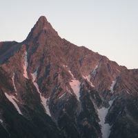 槍ヶ岳眺望の登山