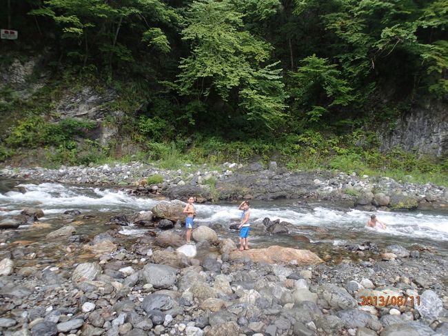 奥多摩キャンプ2013夏＜氷川キャンプ場＞