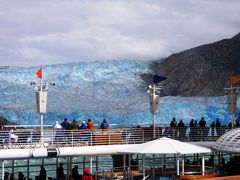 2015.7 ディズニークルーズで行く感動のアラスカ⑤…絶景！！！グレイシャーブルーのトレーシーアーム氷河