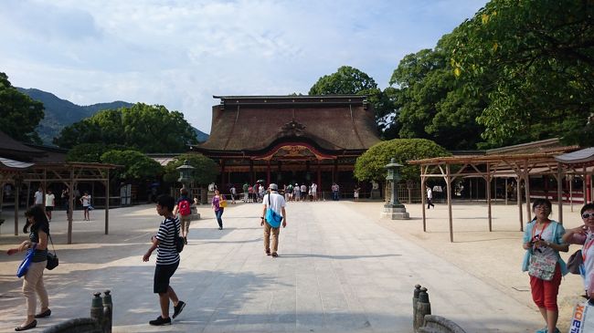 今年の夏は、福岡県内巡りです。<br /><br />２日目柳川に続いて太宰府に行ってきました。<br />ちなみに、西鉄の「太宰府・柳川きっぷ」は便利でした。