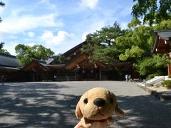 【2015夏・青春18きっぷの旅】東海道線で静岡～浜松～名古屋へ。熱田神宮は熱々だワン。日帰りは無理だから1泊2日で。