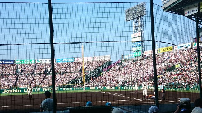 見たぜ！！　２０１５　兵庫県  『第９７回全国高校野球選手権大会 注目の早実のあの選手が登場♪』　ＩＮ　甲子園球場