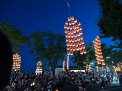 秋田新幹線で竿灯祭りへ