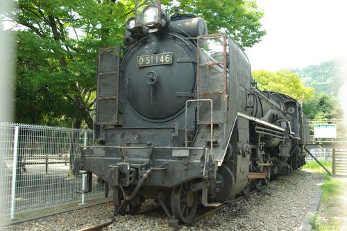 D51 1151】蒸気機関車/SL/鉄道写真/パネル/72x50cm もろく