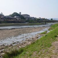 2015夏／真夏の子連れ京都／納涼床デビュー４歳10ヶ月