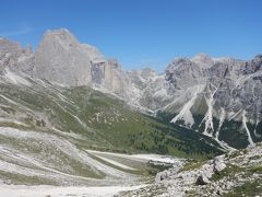 2015　ドロミテ・チロル旅行記　【５】 Fassa谷ハイキング ～ Gardeccia から Pas da le Zigolade へ～