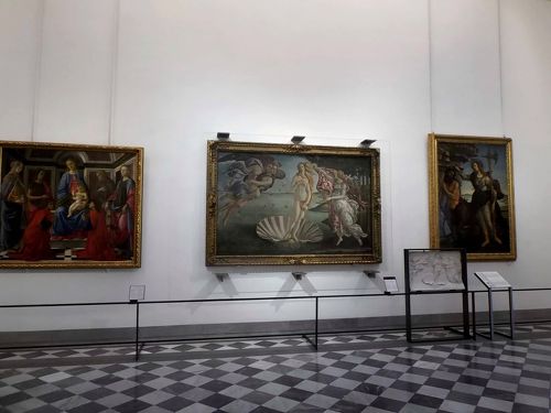 2015年 祝 イタリア美術館写真撮影解禁 フィレンツェ・ウフィッツィ