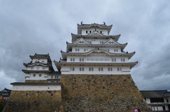 修復も終わり、公開された国宝姫路城を見に行きました。<br />姫路城を訪れるのは、１０数年ぶりです。<br />楽しみです。